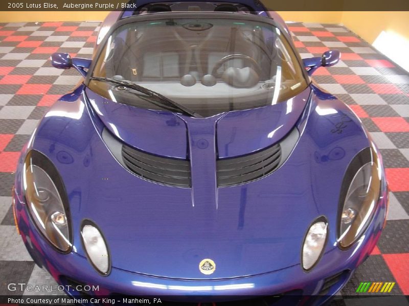 Aubergine Purple / Black 2005 Lotus Elise