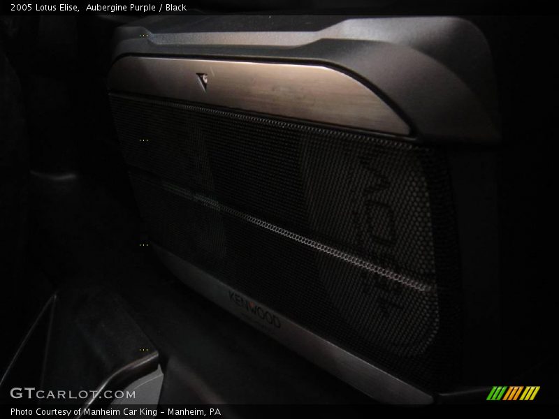 Aubergine Purple / Black 2005 Lotus Elise