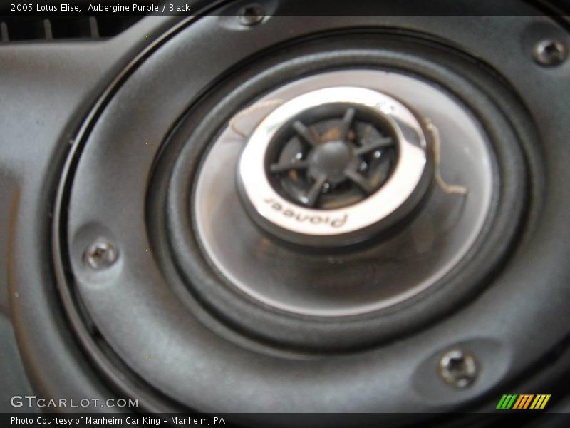 Aubergine Purple / Black 2005 Lotus Elise