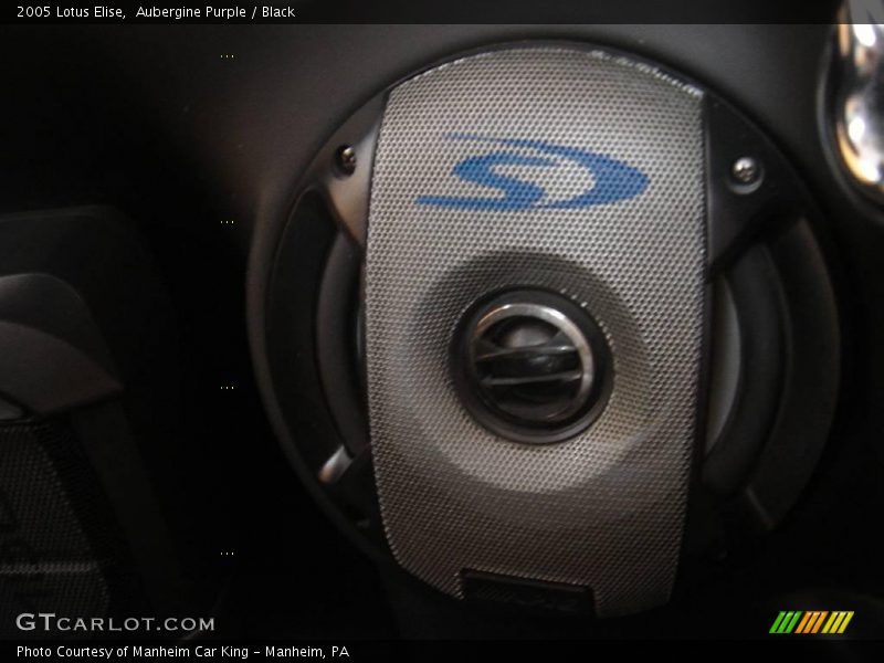 Aubergine Purple / Black 2005 Lotus Elise