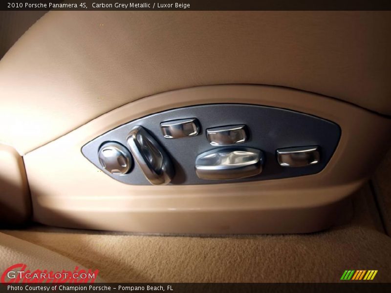 Carbon Grey Metallic / Luxor Beige 2010 Porsche Panamera 4S
