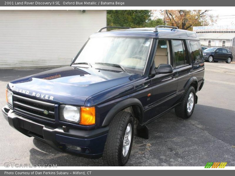 Oxford Blue Metallic / Bahama Beige 2001 Land Rover Discovery II SE