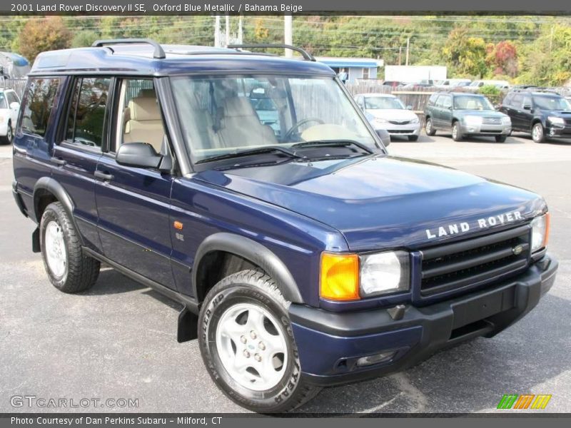 Oxford Blue Metallic / Bahama Beige 2001 Land Rover Discovery II SE