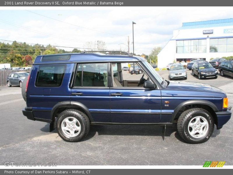 Oxford Blue Metallic / Bahama Beige 2001 Land Rover Discovery II SE