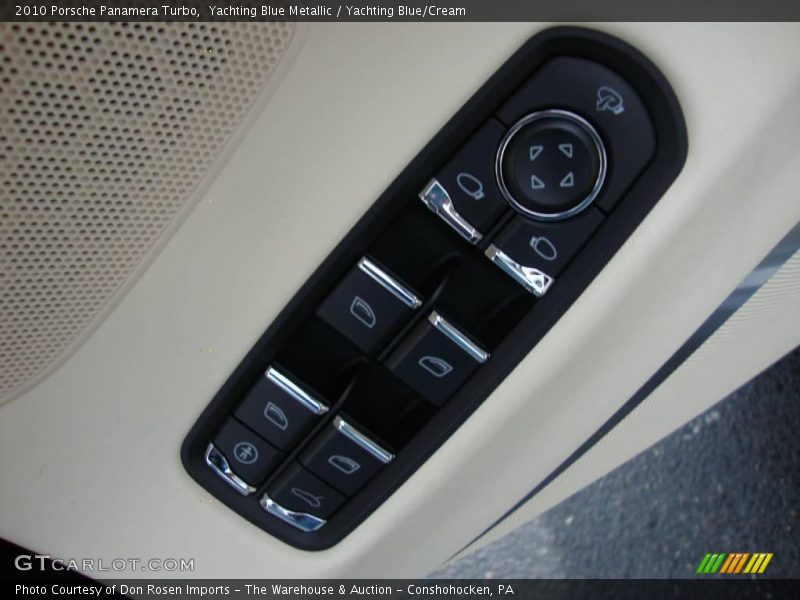 Yachting Blue Metallic / Yachting Blue/Cream 2010 Porsche Panamera Turbo