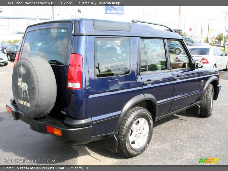 Oxford Blue Metallic / Bahama Beige 2001 Land Rover Discovery II SE