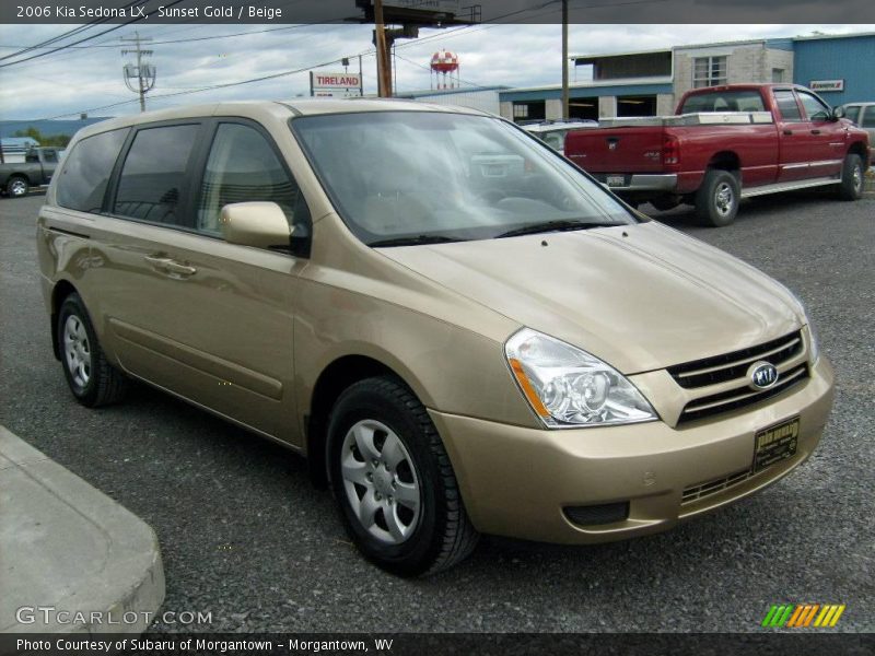 Sunset Gold / Beige 2006 Kia Sedona LX