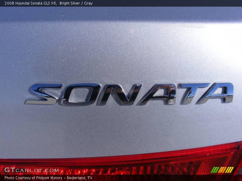 Bright Silver / Gray 2008 Hyundai Sonata GLS V6