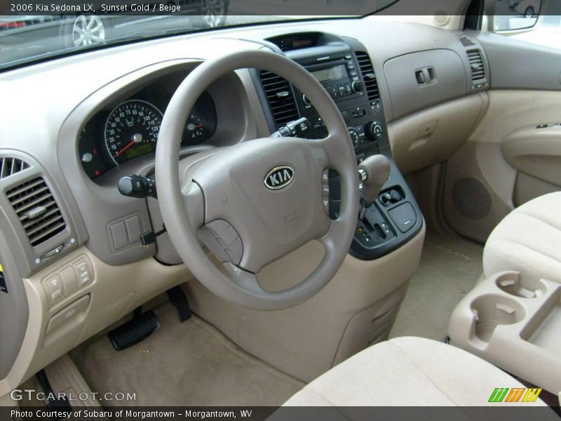 Sunset Gold / Beige 2006 Kia Sedona LX