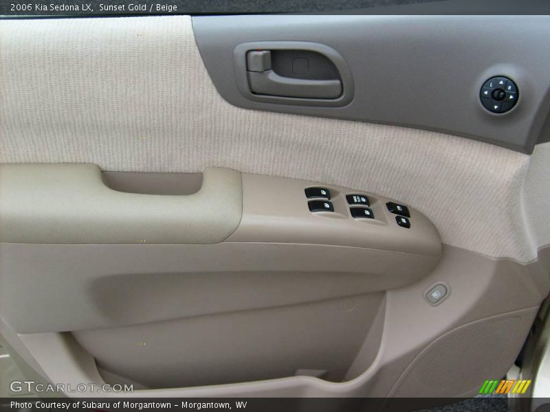 Sunset Gold / Beige 2006 Kia Sedona LX