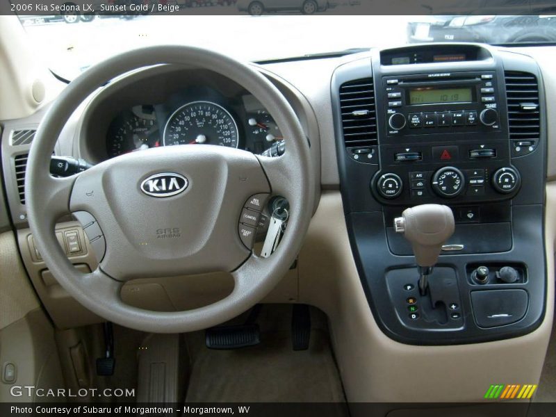 Sunset Gold / Beige 2006 Kia Sedona LX
