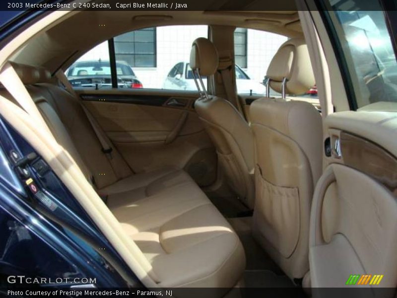 Capri Blue Metallic / Java 2003 Mercedes-Benz C 240 Sedan