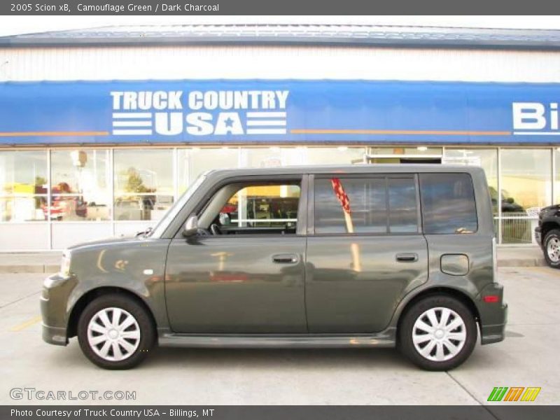 Camouflage Green / Dark Charcoal 2005 Scion xB