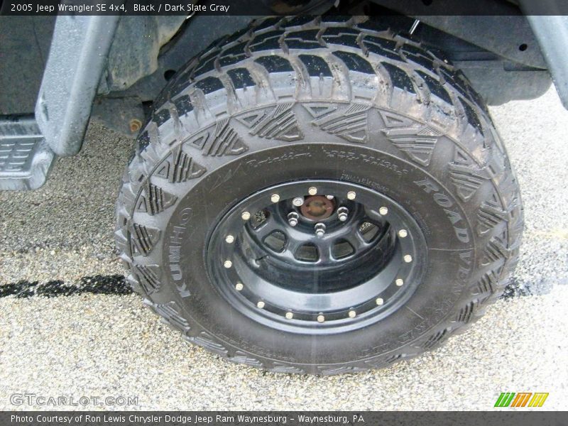 Black / Dark Slate Gray 2005 Jeep Wrangler SE 4x4