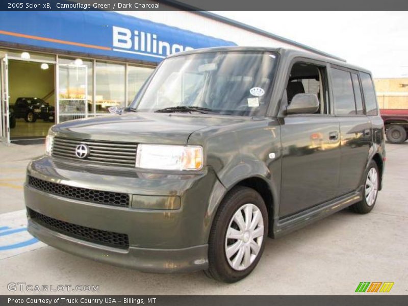 Camouflage Green / Dark Charcoal 2005 Scion xB
