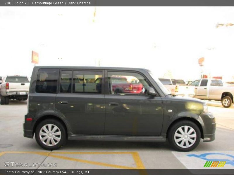 Camouflage Green / Dark Charcoal 2005 Scion xB