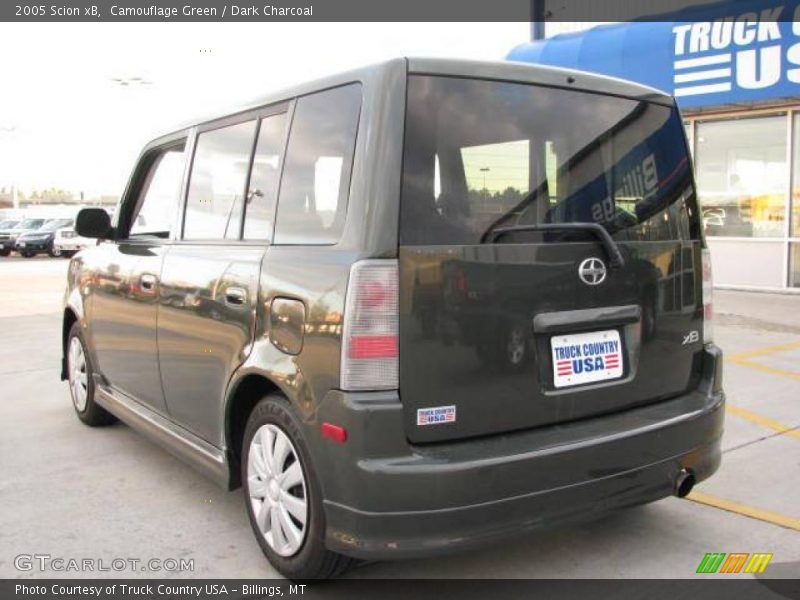 Camouflage Green / Dark Charcoal 2005 Scion xB