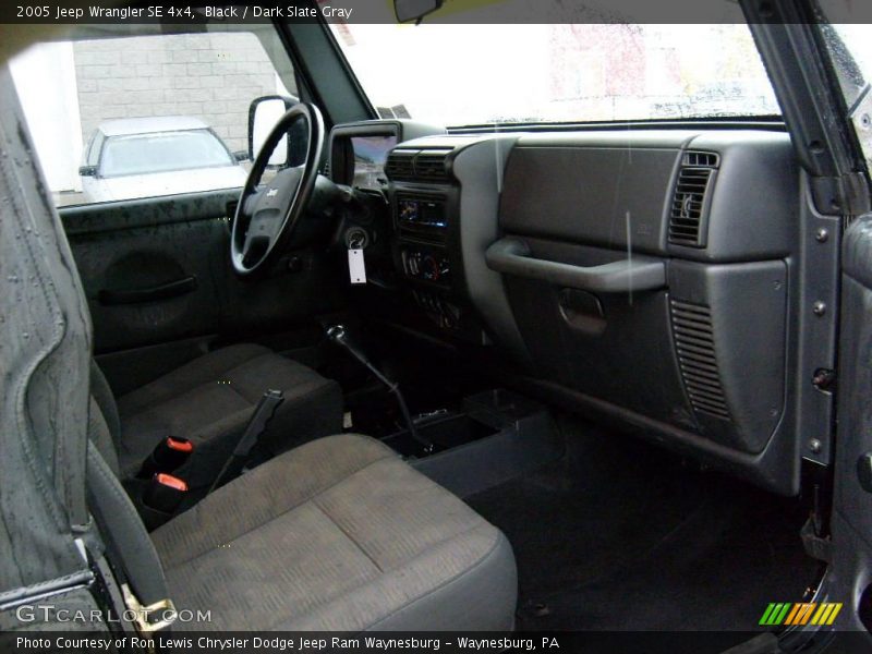 Black / Dark Slate Gray 2005 Jeep Wrangler SE 4x4