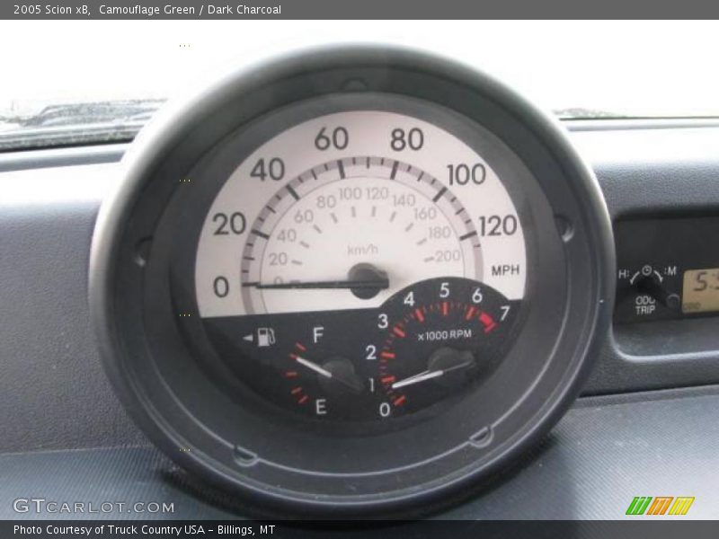Camouflage Green / Dark Charcoal 2005 Scion xB