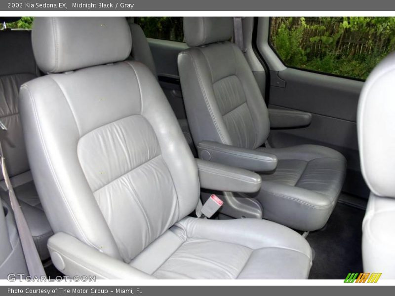 Midnight Black / Gray 2002 Kia Sedona EX