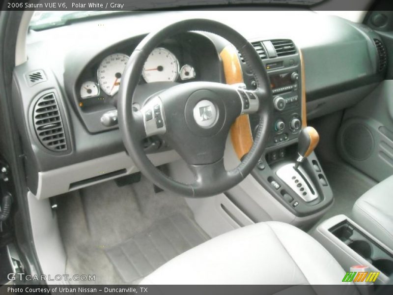 Polar White / Gray 2006 Saturn VUE V6