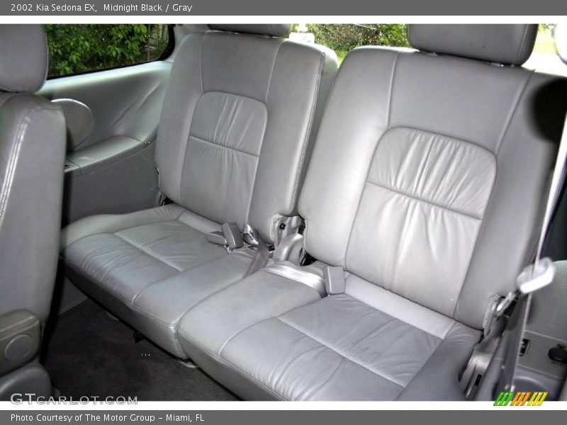 Midnight Black / Gray 2002 Kia Sedona EX