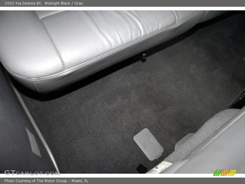 Midnight Black / Gray 2002 Kia Sedona EX