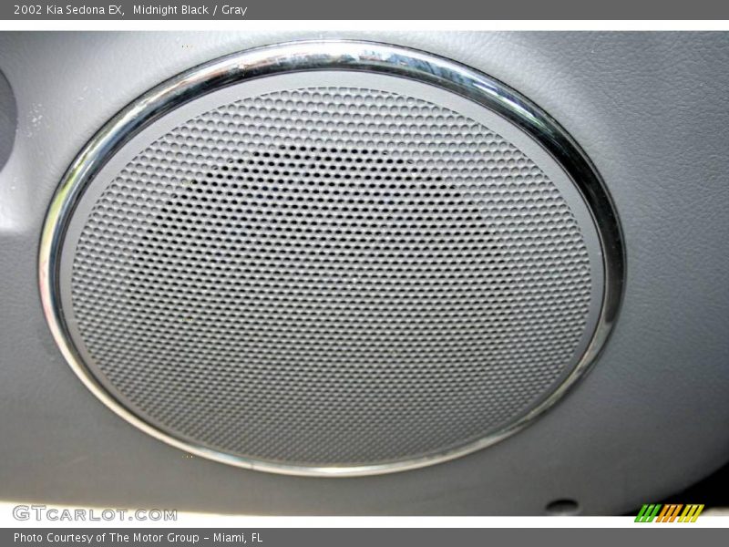 Midnight Black / Gray 2002 Kia Sedona EX