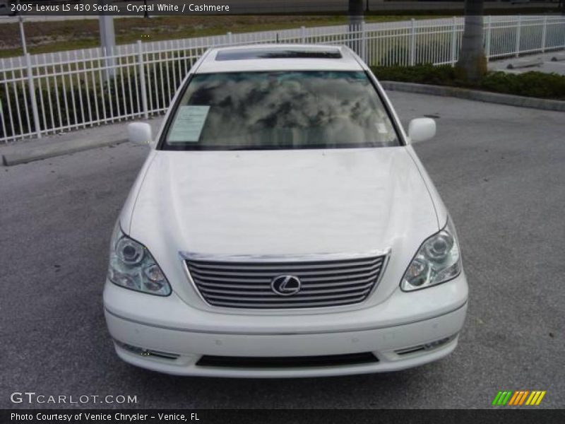 Crystal White / Cashmere 2005 Lexus LS 430 Sedan