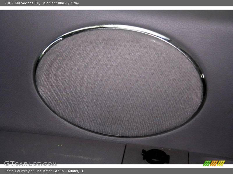 Midnight Black / Gray 2002 Kia Sedona EX