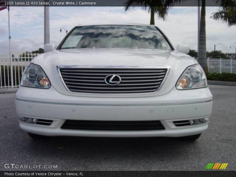 Crystal White / Cashmere 2005 Lexus LS 430 Sedan