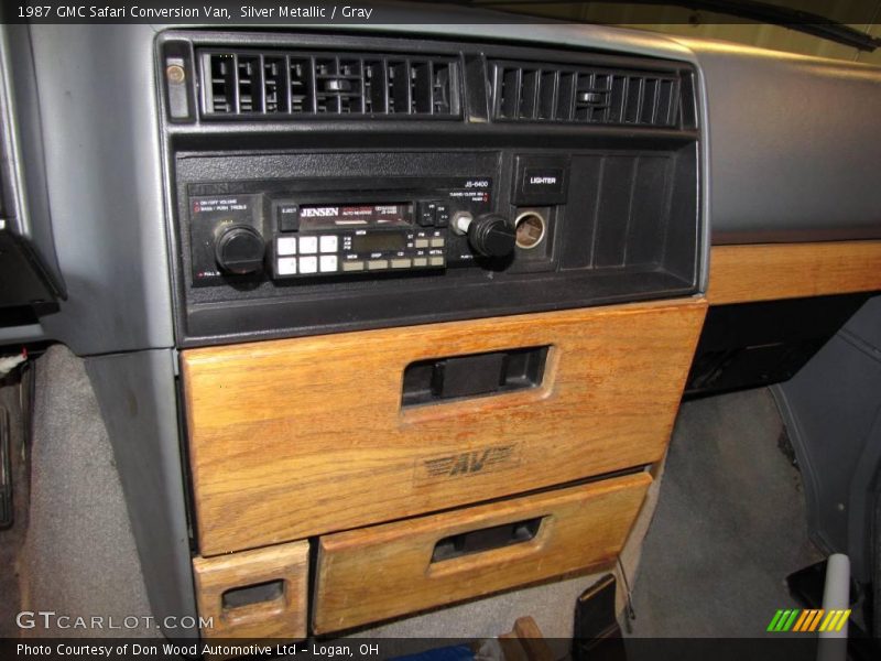 Silver Metallic / Gray 1987 GMC Safari Conversion Van