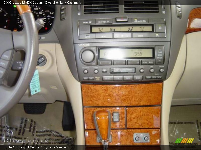 Crystal White / Cashmere 2005 Lexus LS 430 Sedan