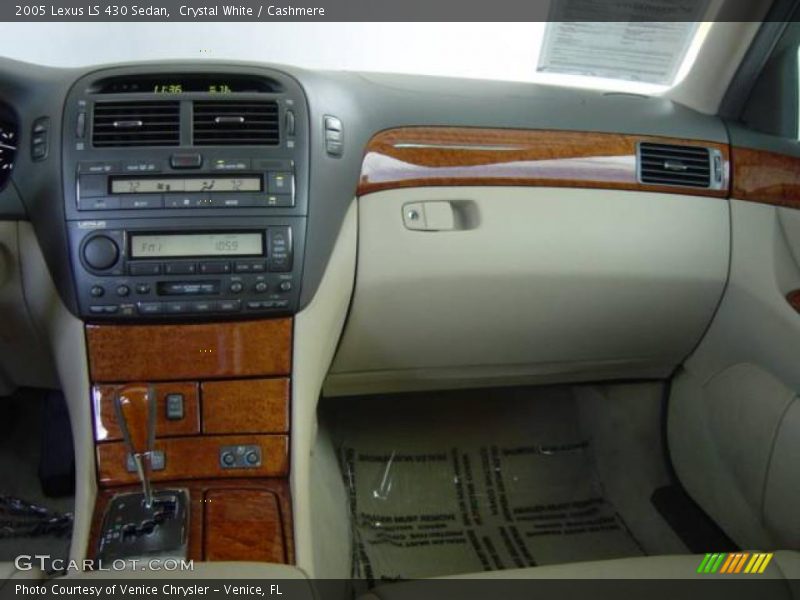 Crystal White / Cashmere 2005 Lexus LS 430 Sedan