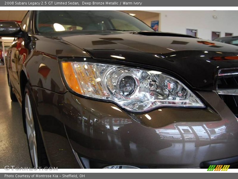 Deep Bronze Metallic / Warm Ivory 2008 Subaru Legacy 2.5 GT Limited Sedan
