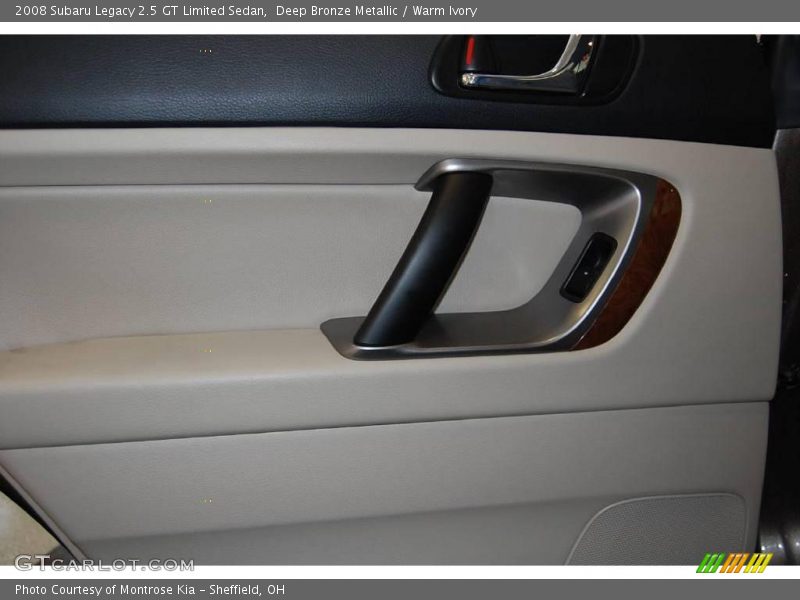 Deep Bronze Metallic / Warm Ivory 2008 Subaru Legacy 2.5 GT Limited Sedan