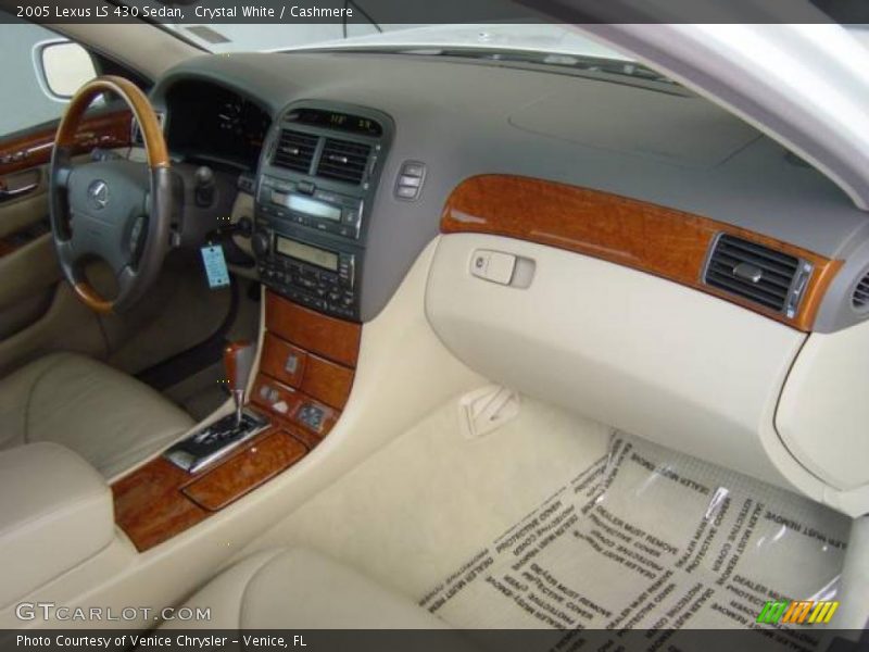 Crystal White / Cashmere 2005 Lexus LS 430 Sedan