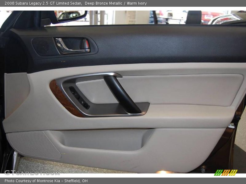Deep Bronze Metallic / Warm Ivory 2008 Subaru Legacy 2.5 GT Limited Sedan