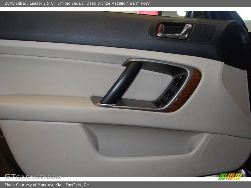 Deep Bronze Metallic / Warm Ivory 2008 Subaru Legacy 2.5 GT Limited Sedan