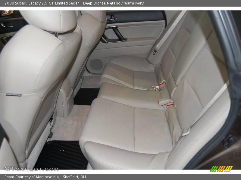 Deep Bronze Metallic / Warm Ivory 2008 Subaru Legacy 2.5 GT Limited Sedan
