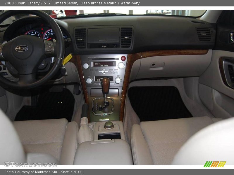 Deep Bronze Metallic / Warm Ivory 2008 Subaru Legacy 2.5 GT Limited Sedan