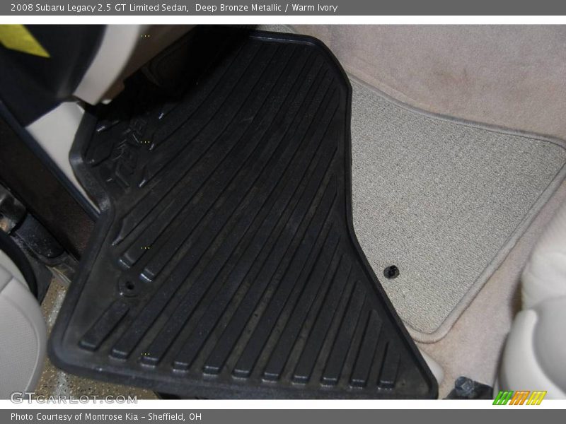 Deep Bronze Metallic / Warm Ivory 2008 Subaru Legacy 2.5 GT Limited Sedan