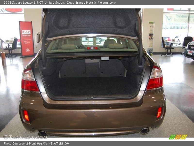 Deep Bronze Metallic / Warm Ivory 2008 Subaru Legacy 2.5 GT Limited Sedan