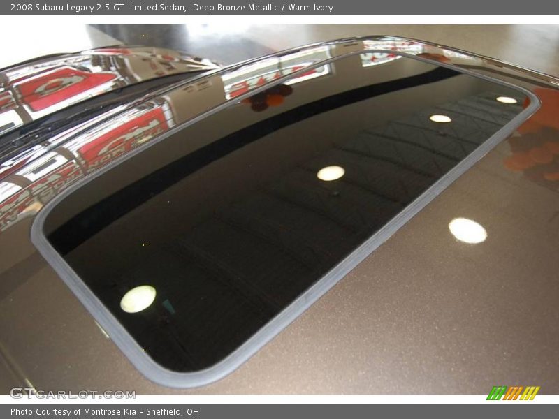 Deep Bronze Metallic / Warm Ivory 2008 Subaru Legacy 2.5 GT Limited Sedan