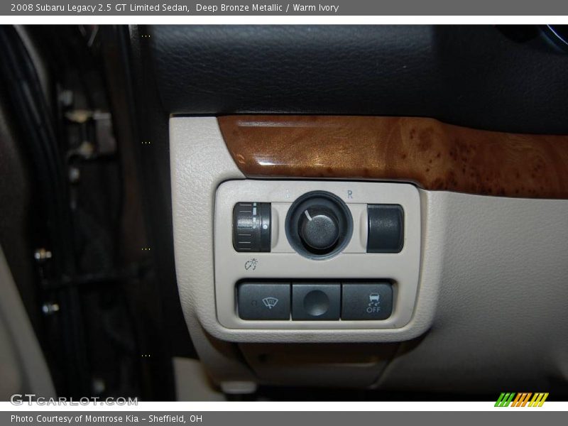 Deep Bronze Metallic / Warm Ivory 2008 Subaru Legacy 2.5 GT Limited Sedan