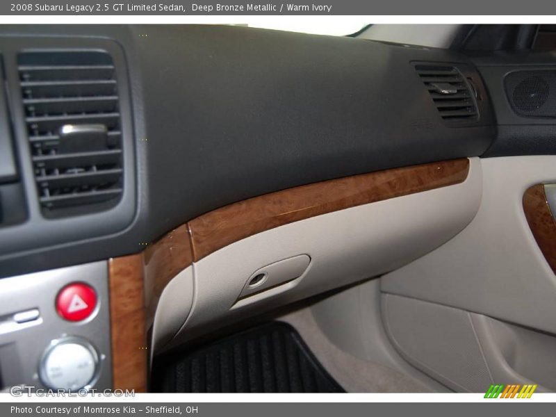 Deep Bronze Metallic / Warm Ivory 2008 Subaru Legacy 2.5 GT Limited Sedan
