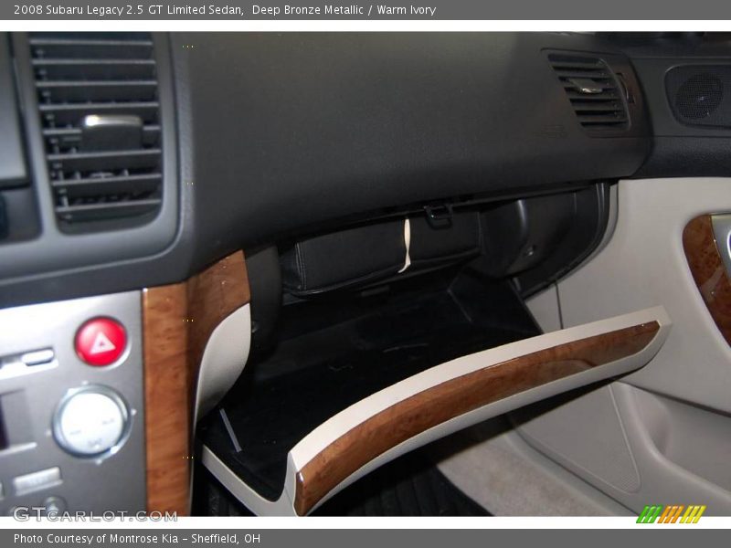 Deep Bronze Metallic / Warm Ivory 2008 Subaru Legacy 2.5 GT Limited Sedan