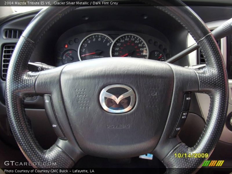 Glacier Silver Metallic / Dark Flint Grey 2004 Mazda Tribute ES V6