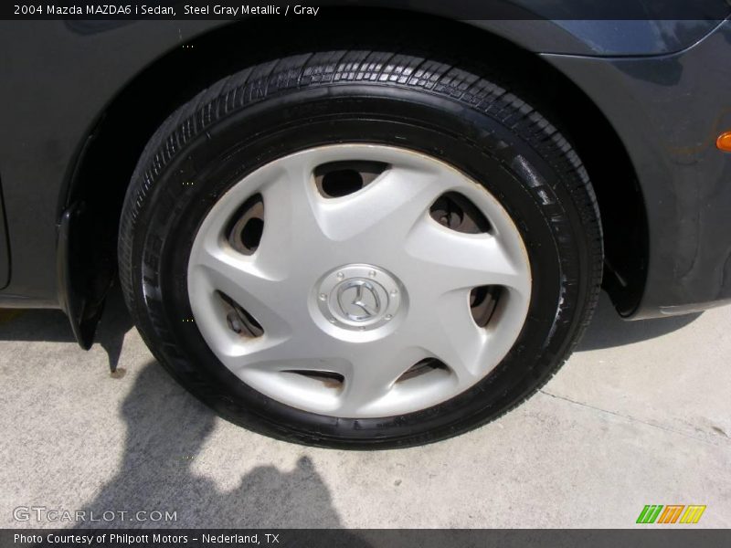 Steel Gray Metallic / Gray 2004 Mazda MAZDA6 i Sedan