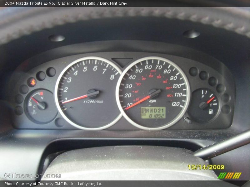 Glacier Silver Metallic / Dark Flint Grey 2004 Mazda Tribute ES V6